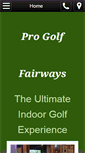 Mobile Screenshot of progolffairways.com